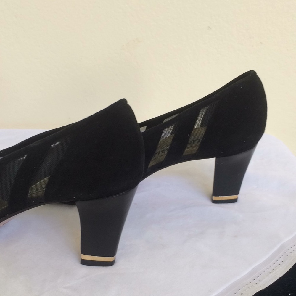 Linea Wallys Black Shoes Size7 - Picture 4 of 12
